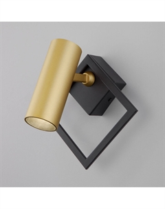 Светильник настенный (бра) 10Вт 4200К черный / золото 20091/1 Eurosvet