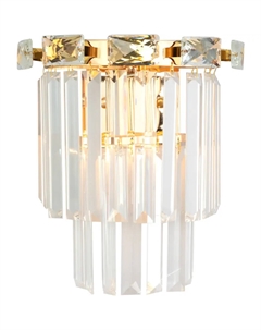 Светильник настенный (бра) 60Вт E14 золото 10130/1 Eurosvet