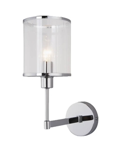 Светильник настенный (бра) 60Вт E14 хром 60144/1 Eurosvet