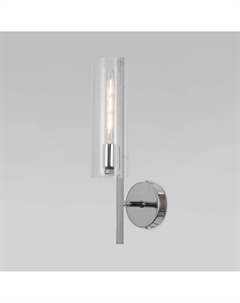 Светильник настенный (бра) 60Вт E14 хром 70144/1 Eurosvet