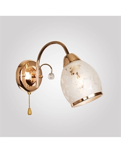 Светильник настенный (бра) 60Вт E27 золото 30026/1 Eurosvet