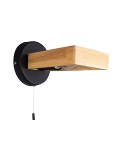 Светильник настенный (бра) 40Вт E27 черный 70056/1 Eurosvet