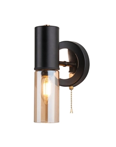Светильник настенный (бра) 40Вт E14 черный 70125/1 Eurosvet