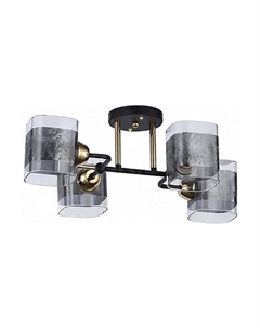 Светильник подвесной (М) НПБ 02-4x60-101 8035/4 4х60Вт Е27 черн. Aitin-pro