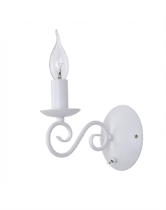 Светильник настенный (бра) City Isabel A1129AP-1WH (1*40Вт, E14) Arte lamp