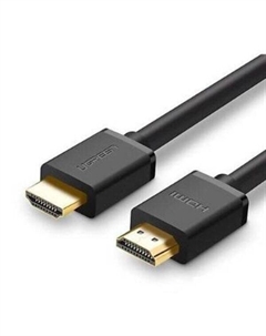 Кабель UGREEN HD104-30115 HDMI 2.0 to HDMI 2.0, силиконовый круглый, 0.5m, Black Ugreen