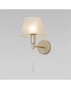 Светильник настенный (бра) 40Вт E14 матовое золото 60148/1 Eurosvet