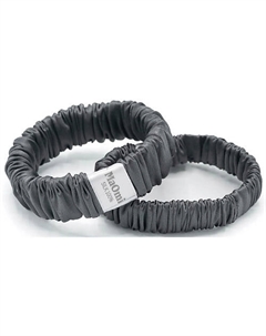 Комплект резинок для волос из натурального шёлка "DUO-15х20" Maomi