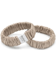 Комплект резинок для волос из натурального шёлка "DUO-15х20" Maomi