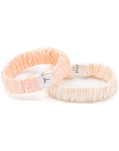 Комплект резинок для волос из натурального шёлка "DUO-15х15" Maomi