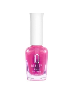 Тинт лак для ногтей с AHA-кислотами, Pink Glass Iq beauty