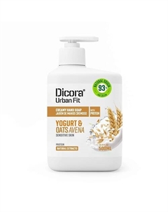 Мыло жидкое Йогурт и овес 500 Dicora urban fit