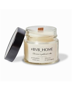 Ароматическая свеча с деревянным фитилем - Горячий хлеб 100 #bvb_home