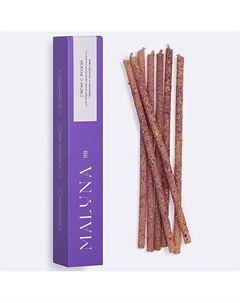 Магические белые свечи с розой Maluna