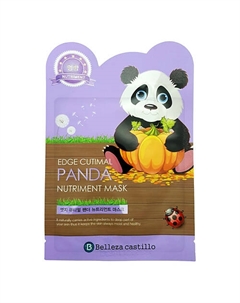 Маска для лица питательная Panda 25 Belleza castillo