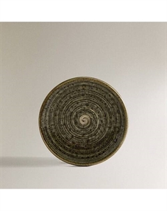 Тарелка со спиральным узором 11.5 x 2 x 11.5 Zara home