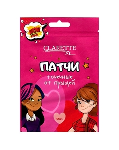 Патчи точечные от прыщей Clarette