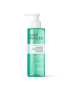 Гель для умывания очищающий Clean Up Purifying Cleansing Gel 200 Anne moller