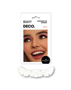 Набор переводных тату-веснушек Golden by Miami tattoos Deco.