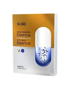 Сыворотка эссенция для лица антивозрастная для глубокого увлажнения 2 в 1 1 Skailie