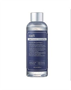 Тонер для лица увлажняющий Supple Preparation Unscented Toner 180 Dear, klairs