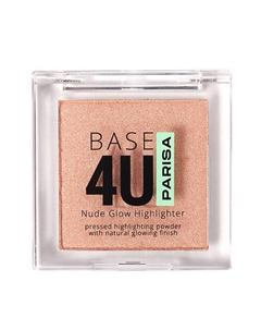 Parisa Пудра-хайлайтер "Base 4U" для макияжа лица 4 Parisa cosmetics