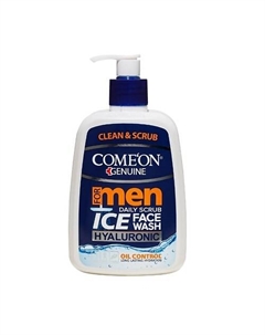 Гель мужской для умывания сухой кожи лица без мыла и "БЕЗ СЛЕЗ" 500 Come'on