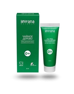 Крем для всей семьи Чайное дерево Tea Tree Natural Family Cream 50 Levrana