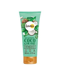 Кондиционер увлажняющий для всех типов волос Кокос-Зеленый чай 200 Lovea
