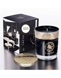Ароматическая свеча Tobacco Vanille 200 Viayzen