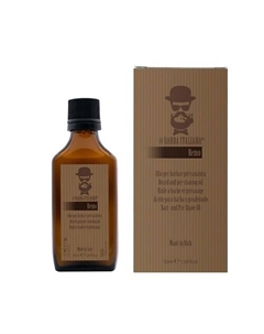 Масло для бороды увлажняющее Рем с ароматом пачули, дамасской розы и талька Remo 50 Barba italiana