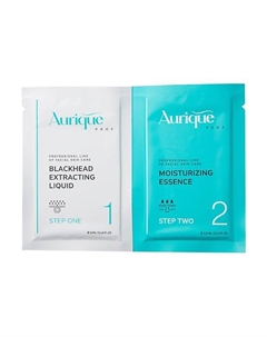 Набор сывороток- масок для удаления черных точек BLACKHEADS GONE Aurique