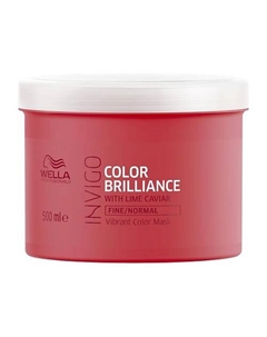 Маска-уход для защиты цвета волос Invigo Color Brilliance Vibrant Color Mask 500 Wella professionals