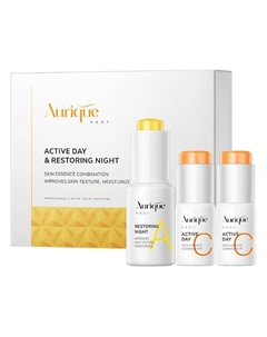 Набор дневных и ночных сывороток с витаминами А, С и Е 40 Aurique