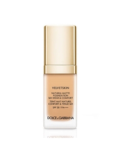 Матирующее тональное средство-флюид VELVETSKIN FOUNDATION 0 Dolce&gabbana