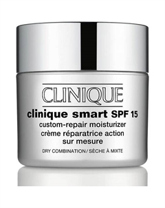 Интеллектуальный восстанавливающий дневной крем с SPF 15 для комбинированной и склонной к сухости кожи Smart Moisturizer Clinique