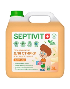 Гель для стирки всех видов тканей Дыня-Мёд 3000 Septivit