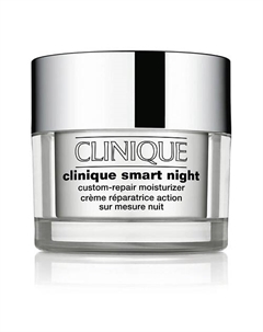 Крем ночной интеллектуальный восстанавливающий для комбинированной кожи, склонной к сухости, Smart Night Custom-Repair Moisturizer 50 Clinique