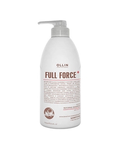 Интенсивный восстанавливающий шампунь с маслом кокоса OLLIN FULL FORCE 750 Ollin professional