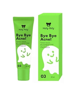 Очищающая пилинг-маска против акне Bye Bye Acne 50 Holly polly