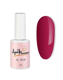 Гель-лак для ногтей красного оттенка Love Story Луи филипп