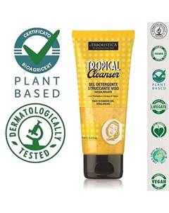 Натуральный Гель с пребиотиком очищающий для лица "Тропический" 125 L'erboristica