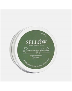 Твердый шампунь для роста и укрепления волос rosemary fields 60 Sellow