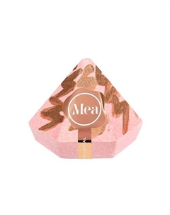 Бомбочка для ванны «Кристалл» Глоток розе Mea