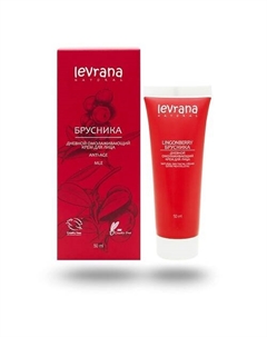 Крем для лица дневной омолаживающий Брусника Lingonberry Anti-Age Facial Cream 50 Levrana