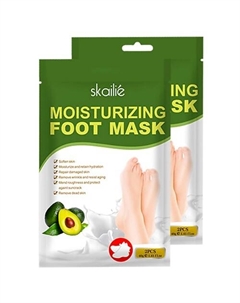 Маска носки для ног, масло ши, увлажнение Skailie
