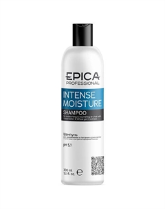 Шампунь для увлажнения и питания сухих волос Intense Moisture 300 Epica professional