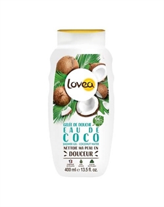 Гель для душа с кокосовой водой 400 Lovea