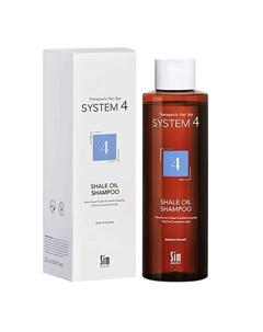 Шампунь терапевтический для очень жирной и чувствительной кожи головы 250 System4