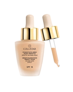 Тональная основа-сыворотка идеальный нюд SPF 15 Perfect Nude Serum Foundation Collistar